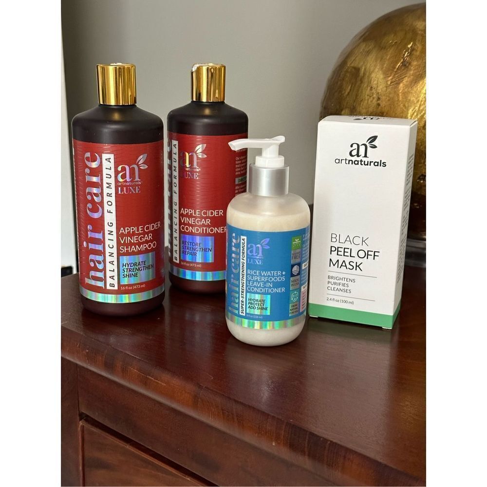 Art Naturals Bundle including apple cider vinegar shampoo